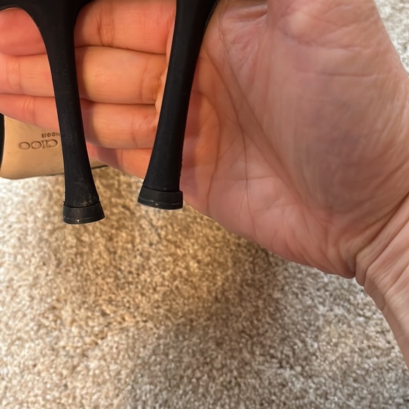 Jimmy Choo heels. Size 36.5. Worn once. - Picture 7 of 9